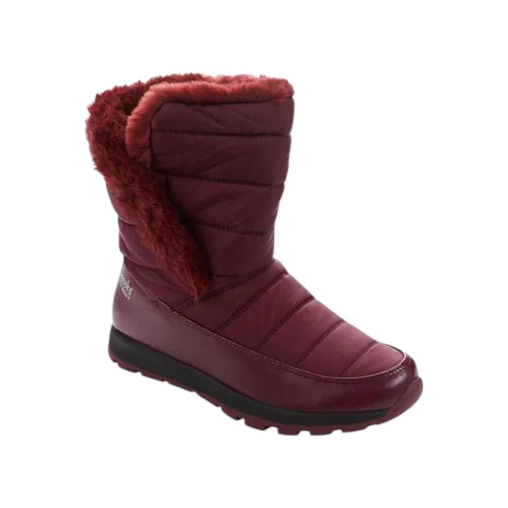 Tony Little Cheeks Fit Body Water Repellent Puffer Boot Wine - Medium